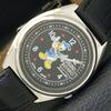 POUŽITÉ VINTAGE SEIKO AUTOMATIC 7009A JAPONSKO PÁNSKÉ KRESLENÉ HODINKY ČERNÝ CIferník a433911-2 R119-a433911