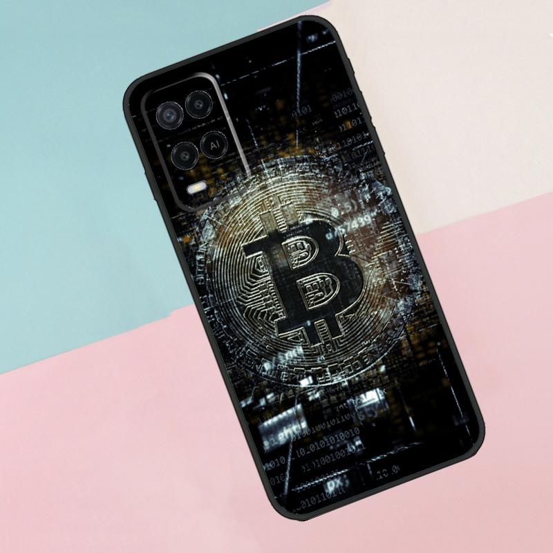 Bitcoin For Oppo A18 A38 A78 A98 A96 A58 A17 A77 A80 A40 A60 A16 A76 A74 A94 A54 A15 A57S Phone Case