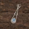 Milky Opal 925 Solid Sterling Silver Pendant, Handmade Gemstone Pendant Jewelry, Attractive Silver Pendant For Wedding Gift