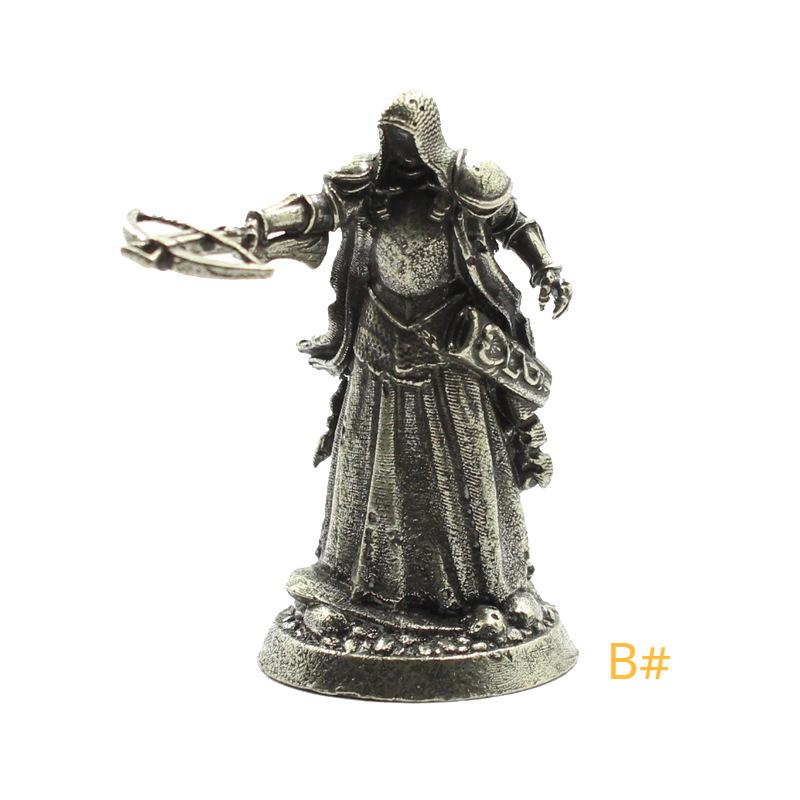 1 Pezzo Legionario Medievale Wraith Soldati Giocattolo Figure Miniature Cavaliere in Rame Puro Ornamento Decorazione Artigianato