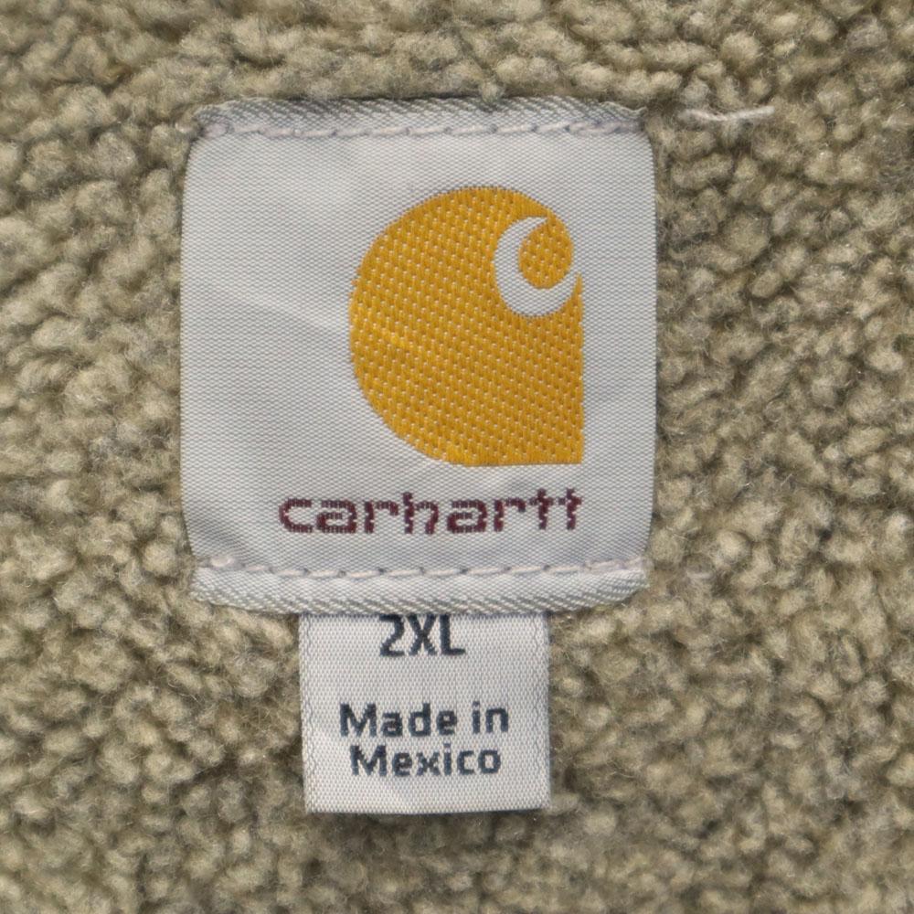 Carhartt Active Jacket 2XL beige Boa lining, big size Men's Used