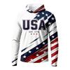 Men's Long Sleeve Quick Dry T-Shirt with Print for Summer Running and