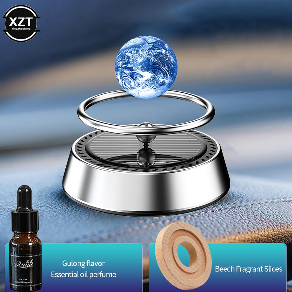 

1 шт., солнечный автомобильный ароматерапевтический автомобильный парфюм-освежитель воздуха, автоматический диффузор эфирных масел с межзвездным шаром