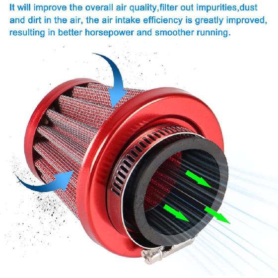 38Mm Air Filter For Apollo SSR Moped ATV Go Kart Scooter Pit Dirt Bike For VM22 PZ22 PZ26 PZ27 PD18J NC50 Carburetor 50Cc 70Cc 80Cc 90Cc 110Cc 125Cc