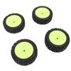 RC Off Road Front and Rear Tire Upgrade Parts Rubber Wear Resistant Wheel Tire for WLTOYS 124018