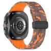 Silicone Sport Strap For Samsung Galaxy Watch Ultra 47mm Strap Magnetic Folding Clasp for Galaxy Watch Ultra2 2025 2026 Replacement Bracelet Strap
