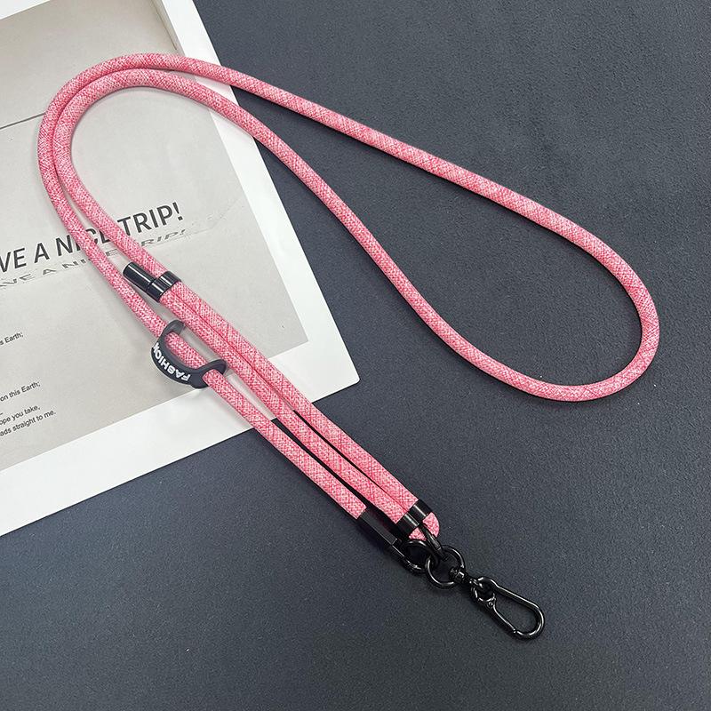 Mobile Phone Lanyard Crossbody Neck 1MM Polyester Mobile Phone Rope Neck Crossbody Adjustable Hand + Lanyard Crossbody Can Be Carried