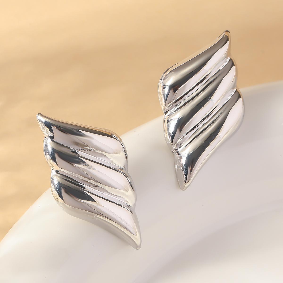 

2 шт. Женские модные геометрические металлические серьги с цирконом, серьги для улицы, путешествий, вечеринок, фестивалей, нарядные подарки