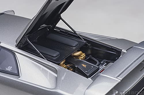 AUTOart 1/18 Scale Lamborghini Diablo SE30 Jota in Titanio/Metallic Silver (Finished Model) 79143