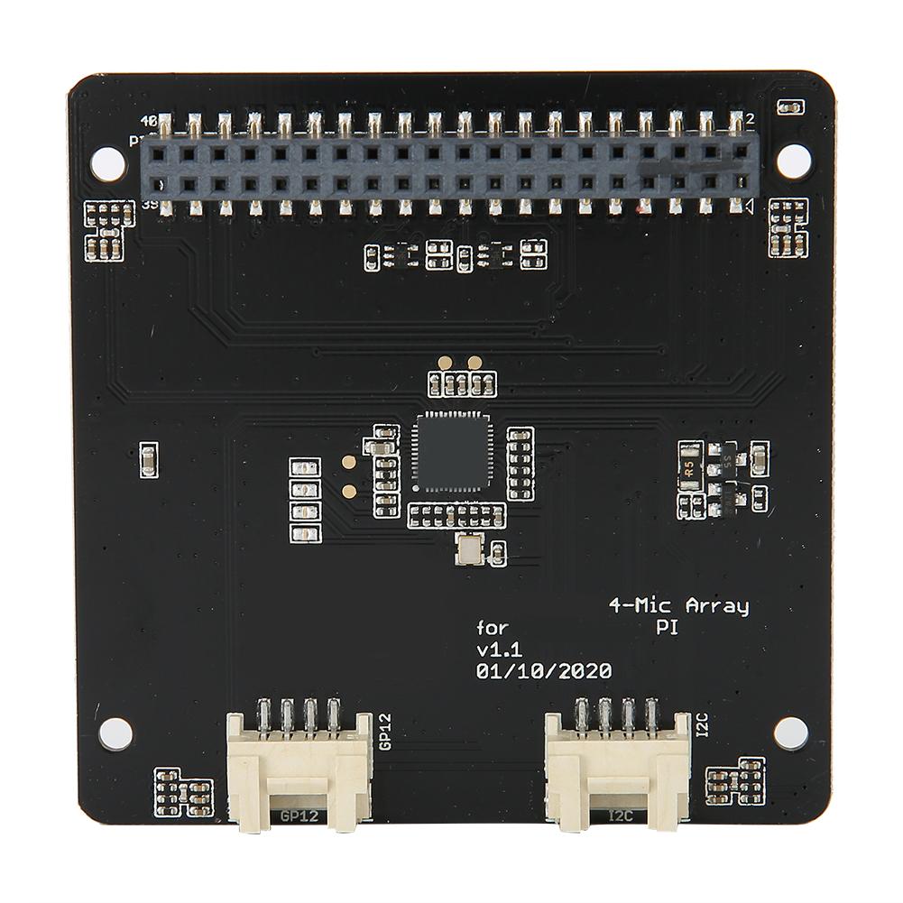 

Плата расширения массива Функциональная 4 микрофона для компьютерных аксессуаров ReSpeaker