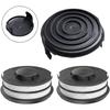Trimmer Spool & Line with Cover For ALDI Gardenline GLR 450/1 450/2 450/3 450/4 450/5 Grass Trimmer King For Top Craft