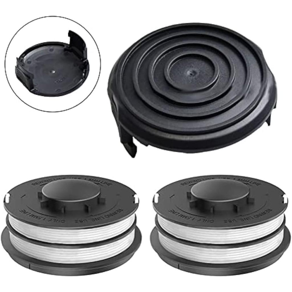 Trimmer Spool & Line with Cover For ALDI Gardenline GLR 450/1 450/2 450/3 450/4 450/5 Grass Trimmer King For Top Craft