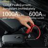 1000A Car Jump Starter Power Bank 12000mAh Portable Battery Station for 3.5L/6L Car Emergency Booster Starting Device