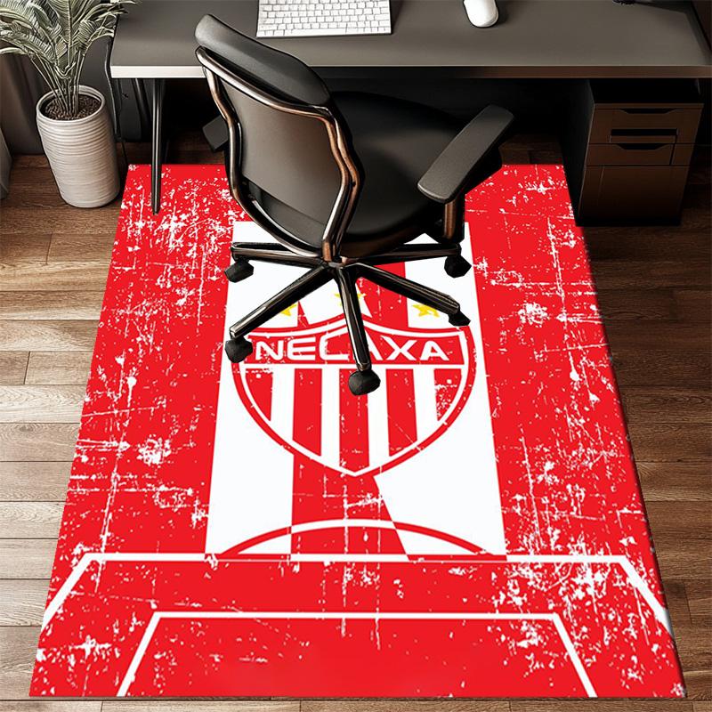 Soccer Player Printed Office Carpet Chair Cushion Entryway Rug, Rugs for Living Room, Bedroom Christmas gifts