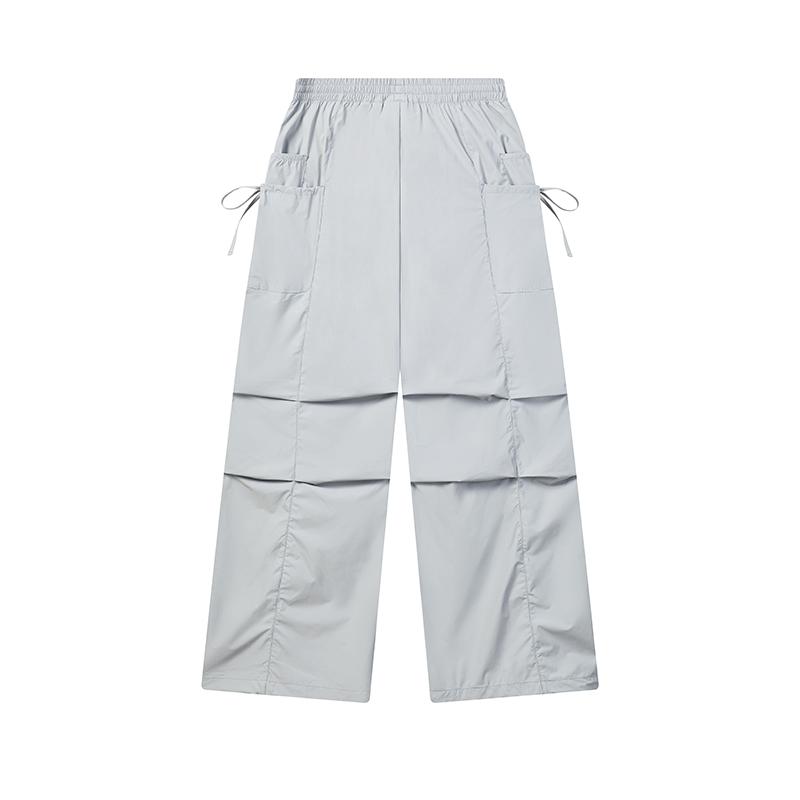 FILA Original Cool Touch Versatile Comfortable Sports Leisure Pants Women bottoms Blue-Mist-Gray F11W629806FGY