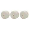 3PCS Felt Material Wool Felt Pad Hammer Head Design Drum Pedal Pad  Percussion Accessory