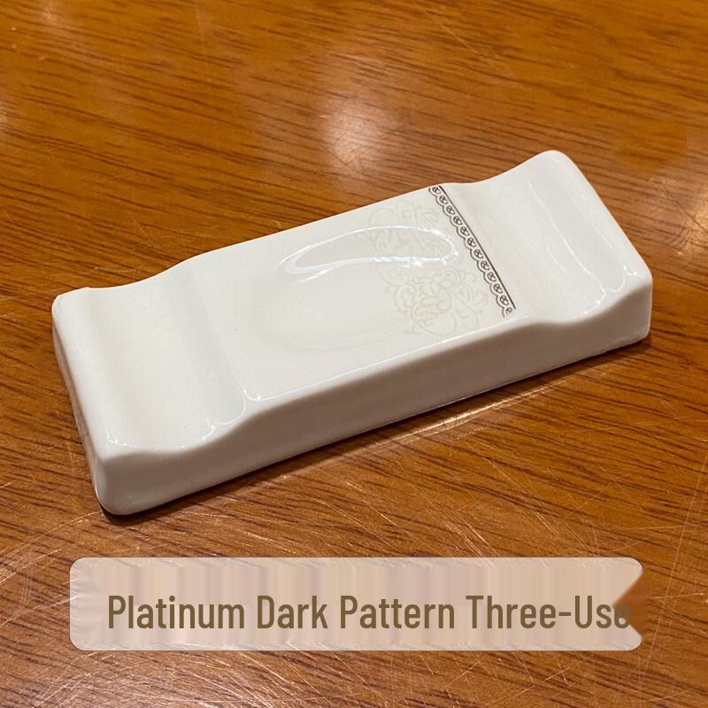 Elegant Ceramic Dual-Use Chopstick Rest