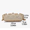 Glitter Crossbody Box Handbag Mini Lipstick Storage Bag Casual Evening Banquet Bag  Women