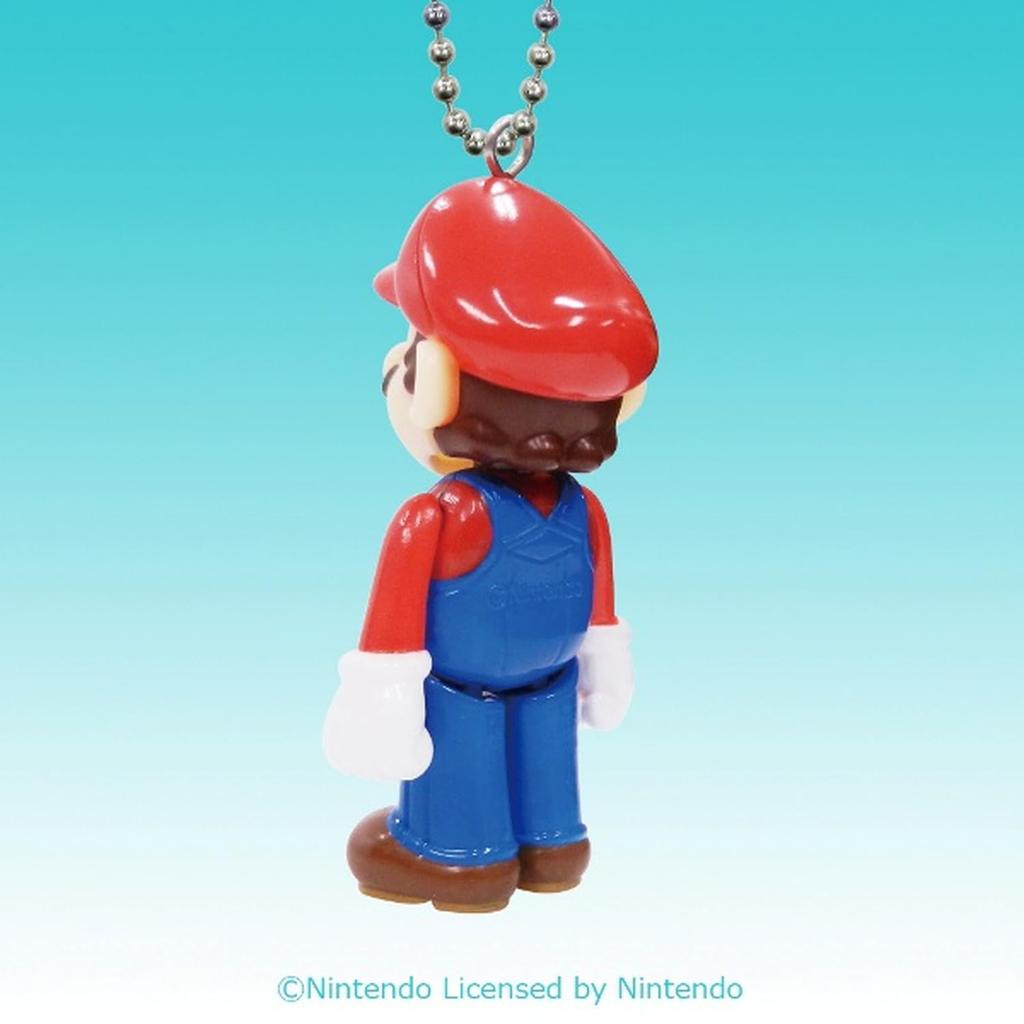 Morimoto Sangyo Super Mario Swing Mascote Mario Ver.2 RM-7721 L35×A56×P25mm