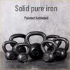 Malovaný litinový kettlebell