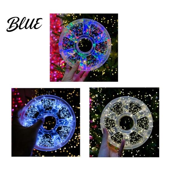 Complex Pattern String Beaded Indoor Waterproof 8 Copper Wire Lights LED Modes Light And Outdoor