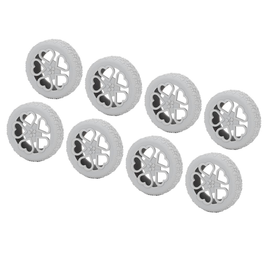 8pcs Luggage Wheel Covers Wr Proof Suitcase Wheel Covers Ors for 5-6cm Diameter