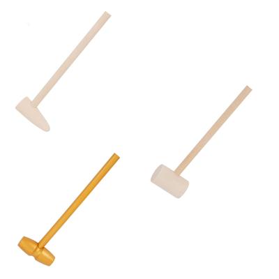 20 Pezzi/Set Martelli di Legno Martello per Cioccolato Frutti di Mare Strumento per Sformare Torte Piccoli Martelli per Bambini Ragazzo Ragazza