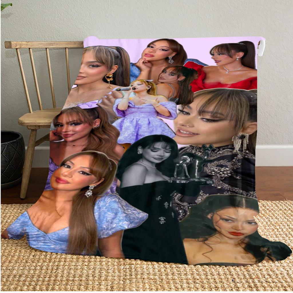 Fashion Music Avatar Plush Blanket Soft Comfortable All Seasons blanket Sofa Office Naps blanket Outdoor Travel throw Perfect Gift