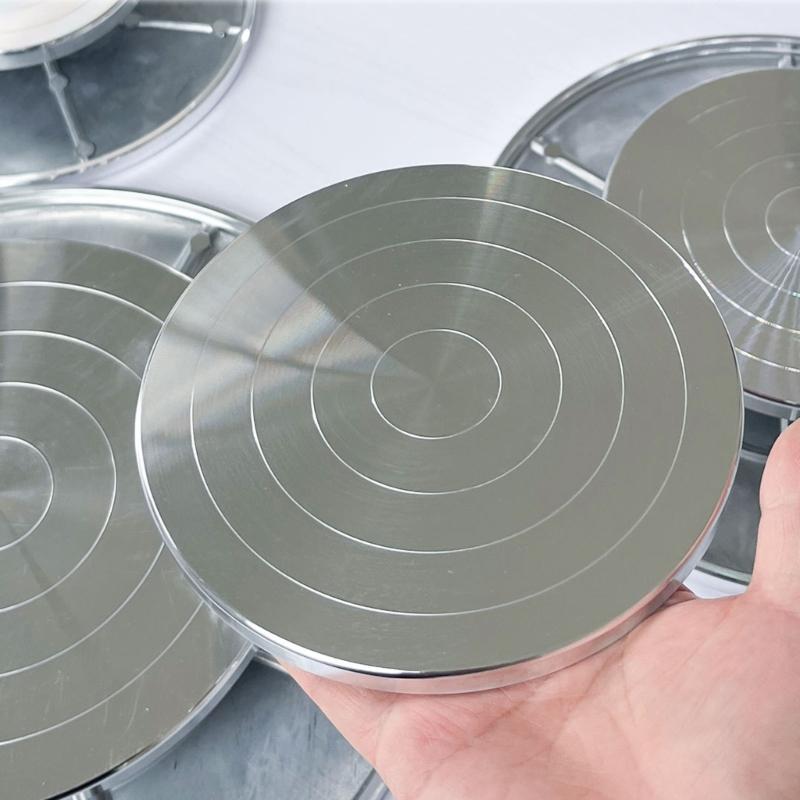 6/8/10/12in Double-Sided Pottery Turnable Wheel Turntable Sculpting Wheel Rotated Turntable Sculpting Pottery Wheel