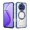 KEYSION Transparent Magnetic Case for Realme 13 5G 12 12X 5G Heavy Duty Shockproof Phone Back Cover for OPPO Realme 11 5G 11X 5G
