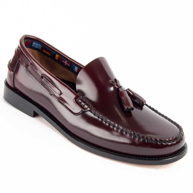 Mocasín De Piel Para Hombre.  Purapiel  Castellar3  102510