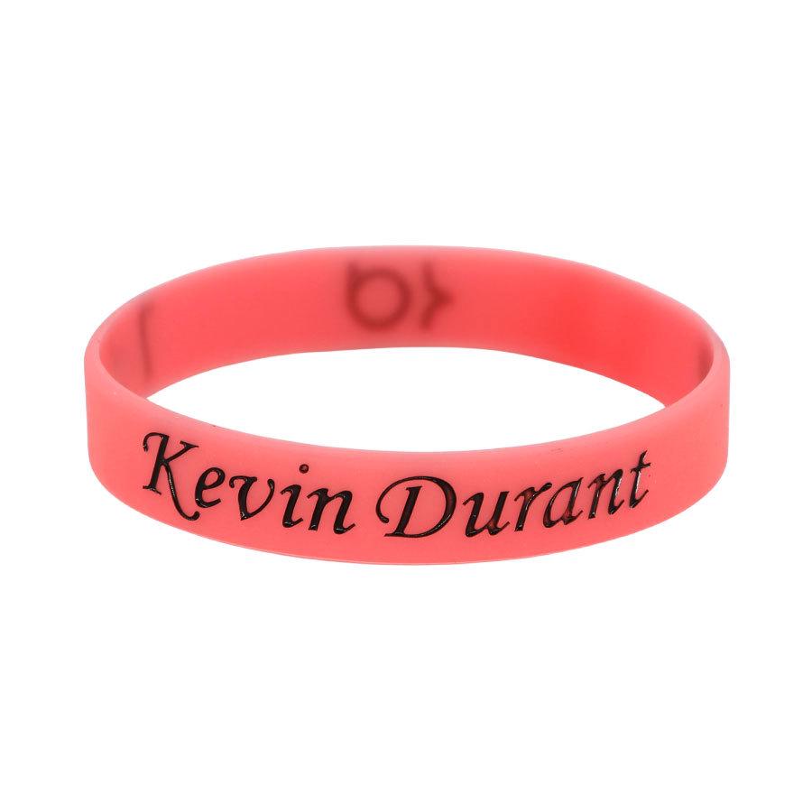 Douyin Popular NBA Star Signature Luminous Silicone Sports Bracelet/Wristband
