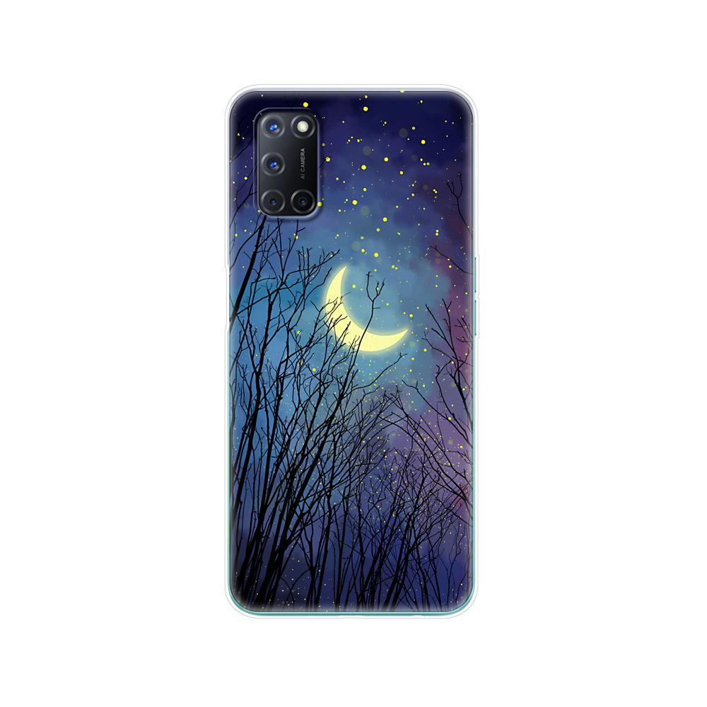 For OPPO A52 Case A92 A72 Case 6.5" Silicon Soft TPU Back Phone Cover For OPPO A 52 72 92 Case OPPOA92 OPPOA72 OPPOA52 Case Bag