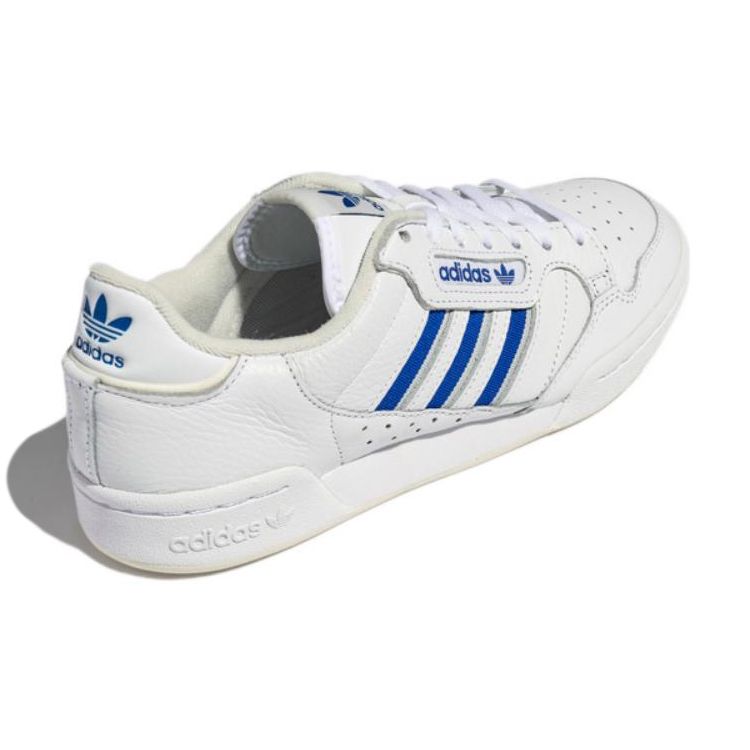 Adidas Originals Slip Resistant Durable Lightweight Low Top Skate Shoes Unisex Skate Shoes White Blue GX4468