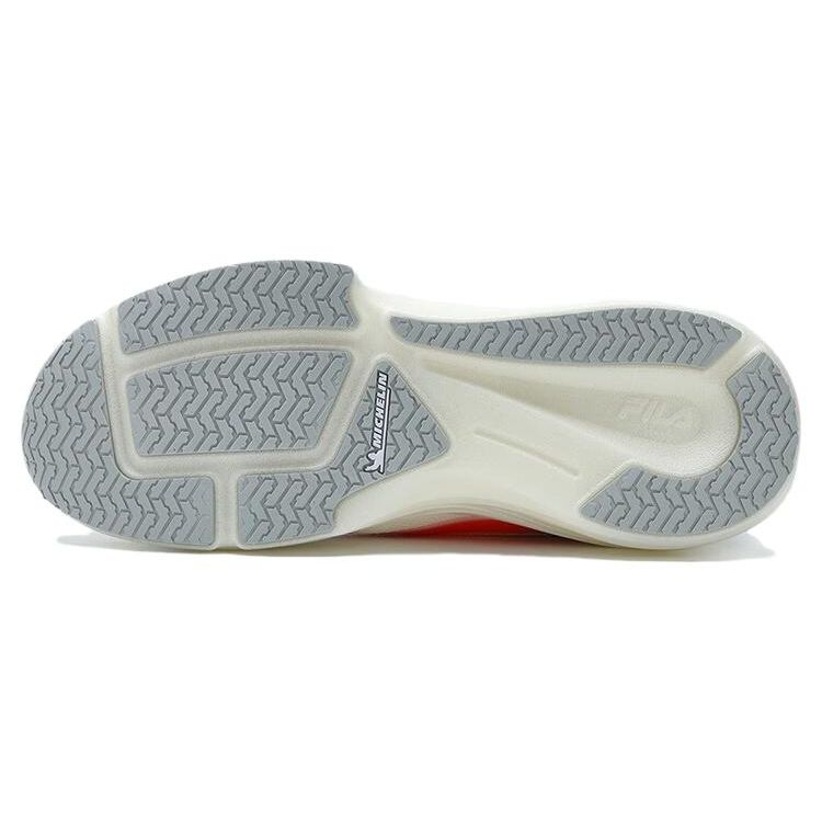 Fila Nuvole Lightweight Comfortable Mesh Low-Top Training Running Shoes Men Sneakers White Orange A12M321115FGV