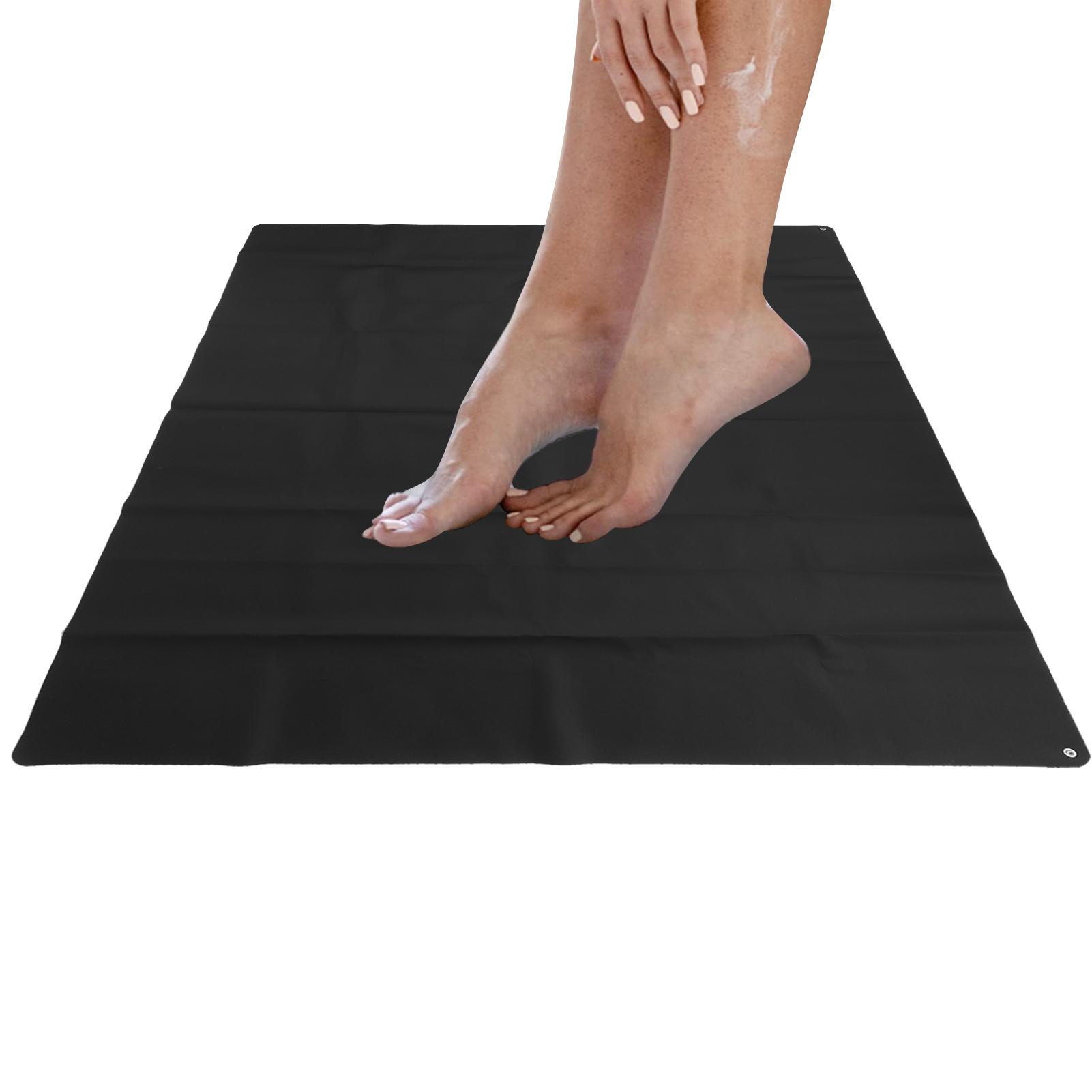 

Заземленный коврик 54,3x70,9 дюймов Комплект заземляющих фитнес-упражнений, соединяющий заземление, снижающий стресс, коврик с