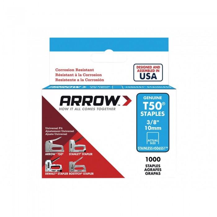 Arrow T50 Stainless Steel Staples