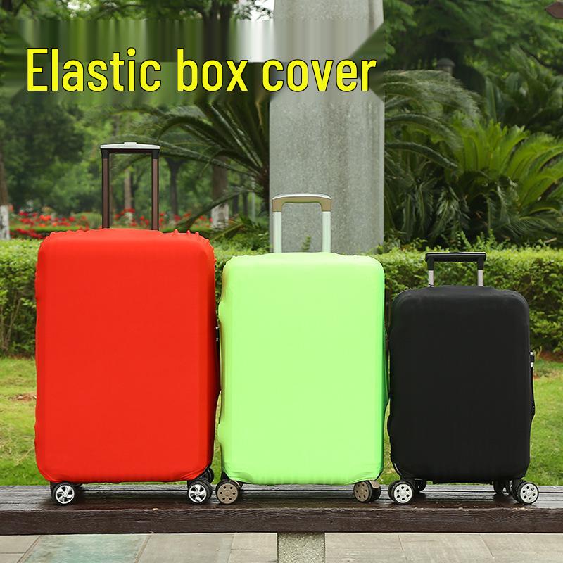 Drukowany elastyczny pokrowiec na bagaż odporny na kurz - Pogrubiony ochronny pokrowiec na walizkę