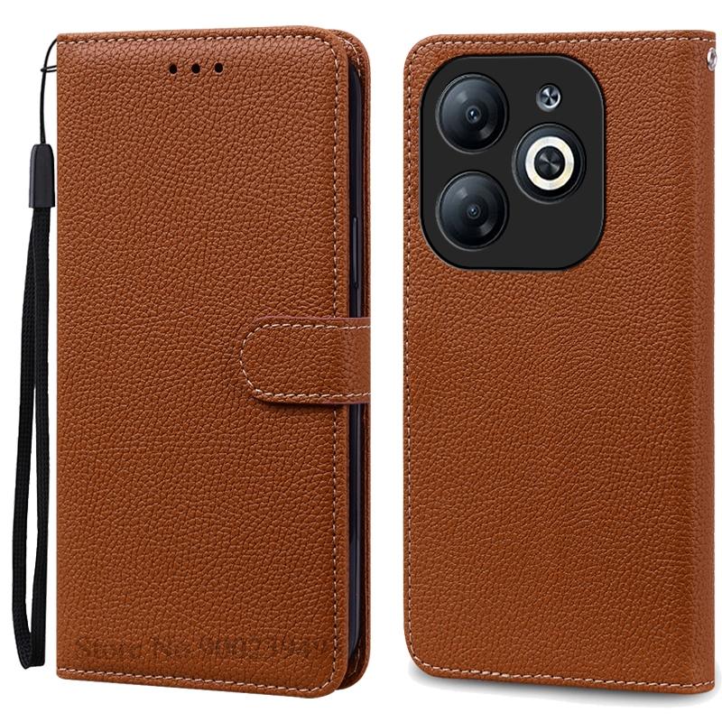 For Infinix Smart 8 / Smart 8 Pro Case Wallet Leather Flip Cover For Infinix Smart 8 Case 8 Plus X6525 X6525D X6525B Phone Cover