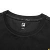 Fila Athletics Series Letter Print Crew Neck T-Shirt Men Tops Black A11M021107GBK