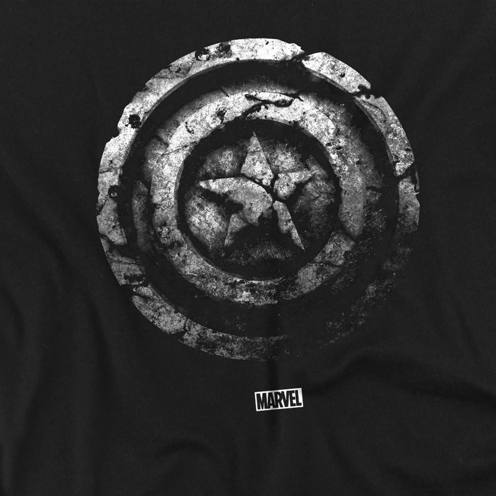 Captain America Mens Brick T-Shirt
