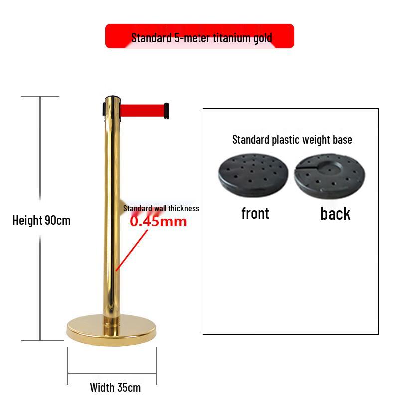 Retractable Belt Stanchion Post
