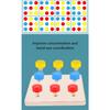 Wooden Tighten The Screws Matching Challenge Table Game Montessori Color Number Cognition Pairing Puzzle Educational Toy Gifts