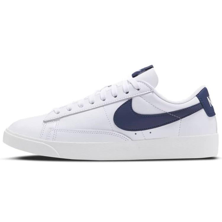 (WMNS) Nike Blazer Low LE White Navy Women s AV9370-119 EU 36.5