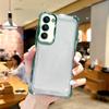 Airbag Shookproof Lens Case For Samsung Galaxy S20 S21 S23 Ultra S24 FE S25 Plus Edge Note 9 10 20 Plating Silicone Clear Cover