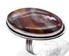Noreena Jasper Natural Gemstone Silver Plated Ring US Size-7.75 R 5248
