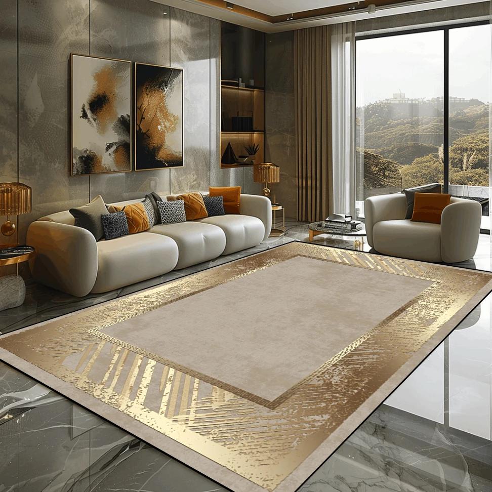 

Золотой Мрамор Ковер Роскошное Украшение Спальни Ковры Большой Площади Ковры Боковые для Дивана для Гостиной Мягкий Нескользящий Коврик для Пола в Гостиной 60*90cm