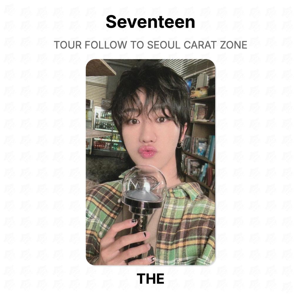 Seventeen TOUR FOLLOW TO SEOUL CARAT ZONE Official Photocard