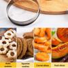 Stainless Steel Tarts Rings Double Edges Design, Safe Stable Baking Tool for Cakes and Dessert