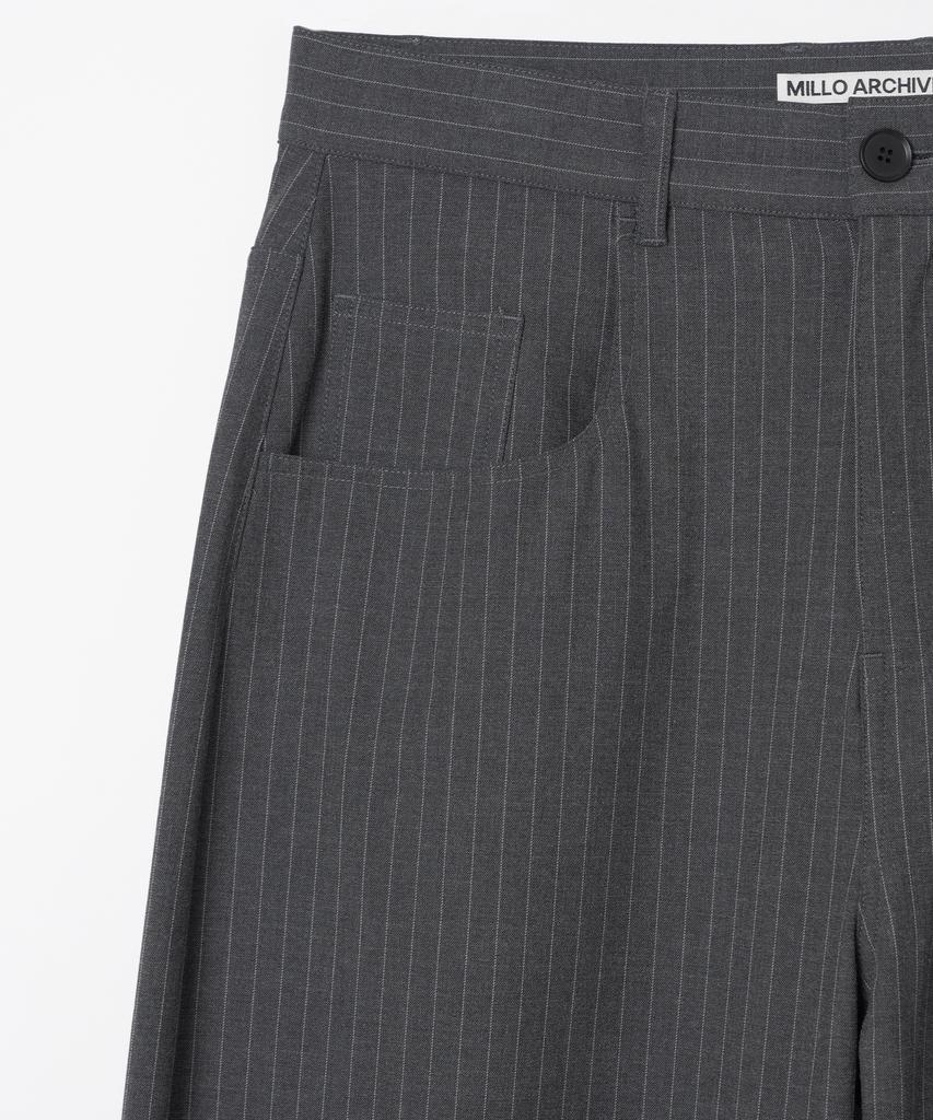 MILLO ARCHIVE Reflect Stripe Pants [Charcoal]